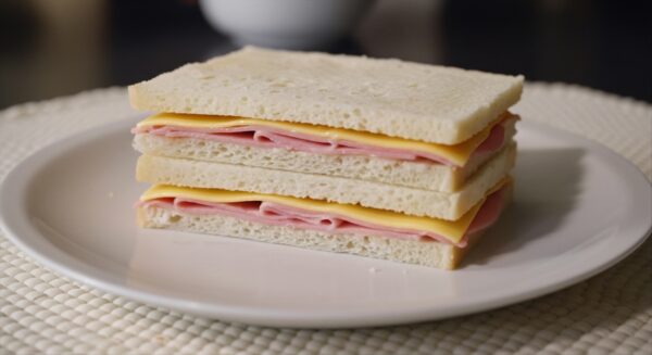 1 SAND DE MIGA  QUESO Y ACEITUNAS